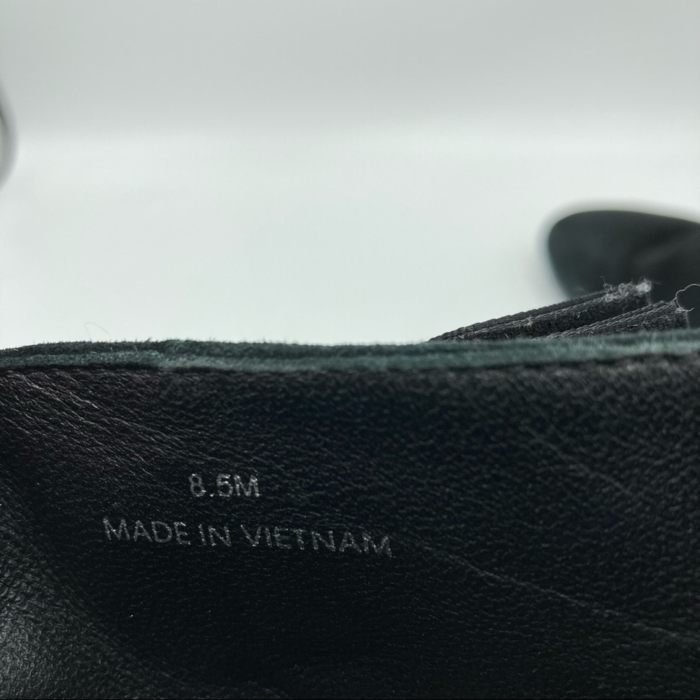 Kate Spade Holly Black Suede Ankle Boots 8.5 - Picture 7 of 10